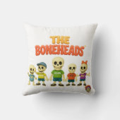 🦴 The Boneheads™ Throw Pillow クッション (裏面)