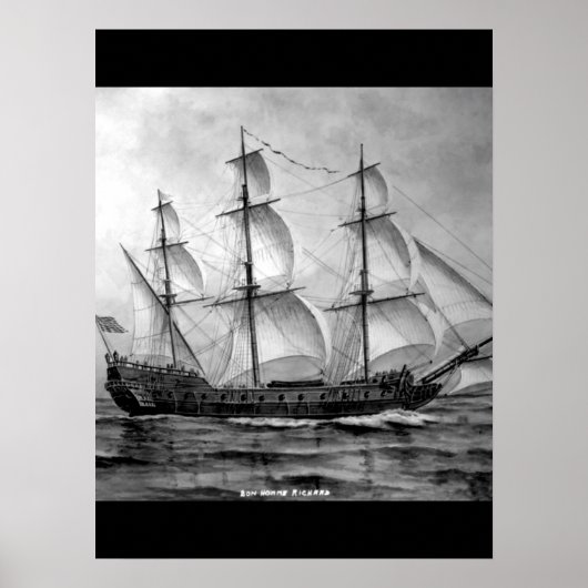 The Bonhomme Richard, 1779_War Image ポスター (正面)