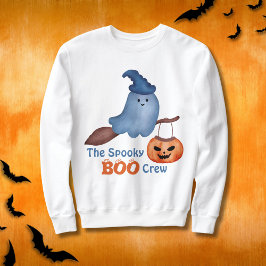 The Boo 不気味 Halloween Family Matching Women's スウェットシャツ