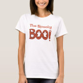 The Boo 不気味 Halloween Family Matching Women's Tシャツ (正面)