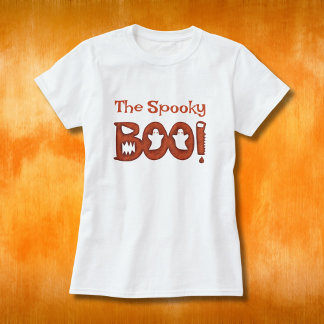 The Boo 不気味 Halloween Family Matching Women's Tシャツ