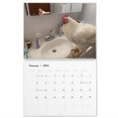 The Boo 実在 the Roo 2021の大きなカレンダー カレンダー (2月 2026)