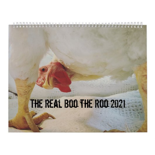 The Boo 実在 the Roo 2021の大きなカレンダー カレンダー (カバー)