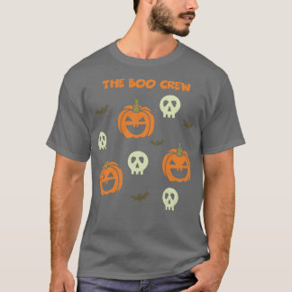 The Boo Crew面白いハロウィーンパーティーティー怖いギフト Tシャツ