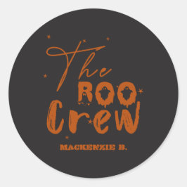 The Boo Crew ハロウィンおばけ ラウンドシール