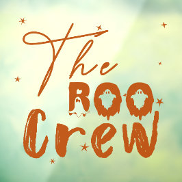 The Boo Crew ハロウィンのブー ウィンドウサイン