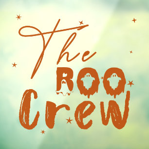The Boo Crew ハロウィンのブー ウィンドウサイン