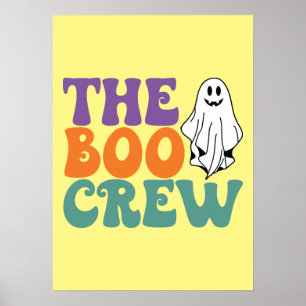 The Boo Crew -幽霊 – 面白いハロウィーン ポスター