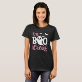 The Boo Crew | Cute Pink Ghost Tシャツ (正面フル)