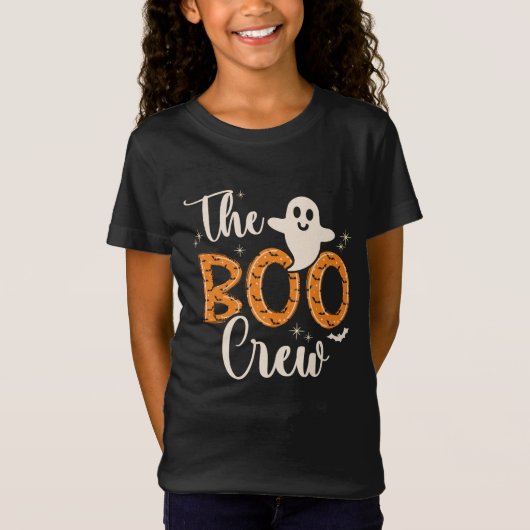 The Boo Crew, Fun Halloween Kids Tシャツ (正面)