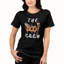 The Boo Crew Halloween Ghost Squad T-Shirt