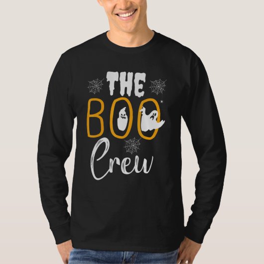 The Boo Crew  Halloween Ghosts Trick or Treat Tシャツ (正面)