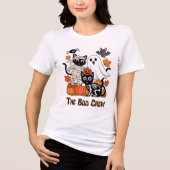 The Boo Crew Halloween Shirt – Funny Black, Orange トライブレンドTシャツ (正面)