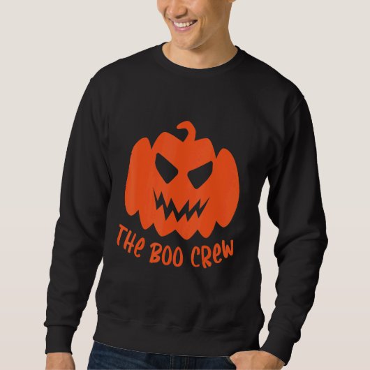 The Boo Crew Lazy Halloween Costume   Ghost Spirit スウェットシャツ (正面)