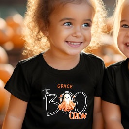 The Boo Crew Name Halloween Toddler T-Shirt トドラーTシャツ