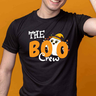 The Boo Crew Orange Family Halloween Matching Tシャツ