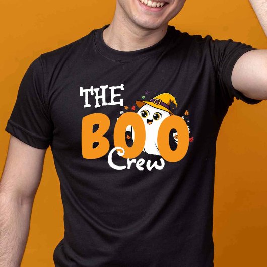 The Boo Crew Orange Family Halloween Matching Tシャツ