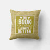 The Book Is Always Better  クッション (裏面)