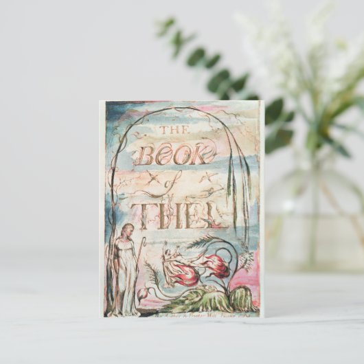 The Book of Thel; Title Page, 1789 ポストカード (スタンド正面)