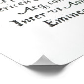 The Bookbinder, Hartman Schopper著 ポスター (角)