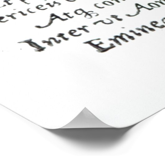 The Bookbinder, Hartman Schopper著 ポスター (角)