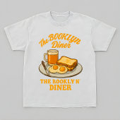 The Booklyn Diner Retro Breakfast Bootleg Tシャツ