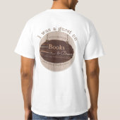 The Books & Brews Tシャツ (裏面)