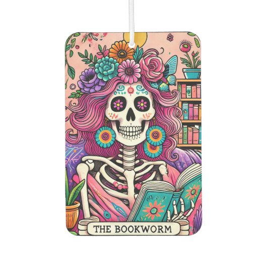 The Bookworm カーエアーフレッシュナー (正面)