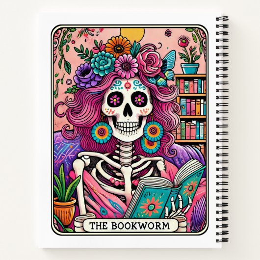 The Bookworm  ノートブック (裏面)