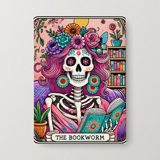 The Bookworm  缶バッジ (正面)