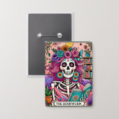 The Bookworm  缶バッジ (正面/裏面)