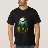 The Booo Crew Cute Ghost Design Tシャツ (正面)