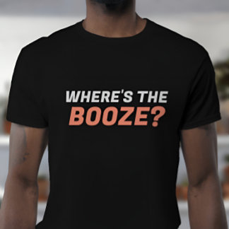 The Booze Iinticの場所 Tシャツ