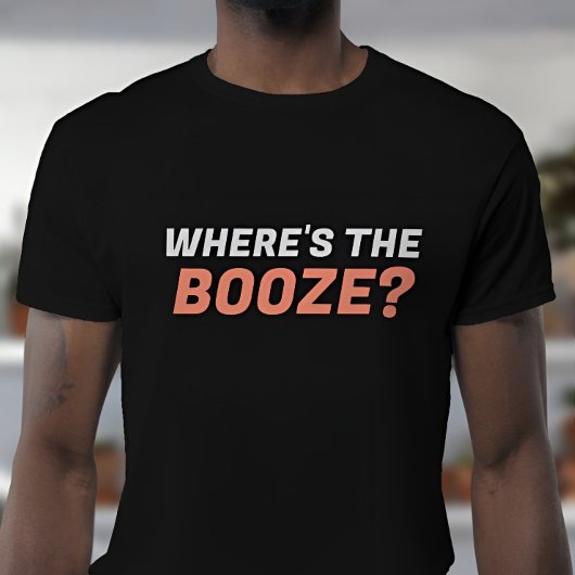 The Booze Iinticの場所 Tシャツ