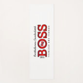 The Boss トリニダード・トバゴ ヨガマット (正面)