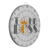 The Boss crown Cufflinks ダーツボード (正面左)