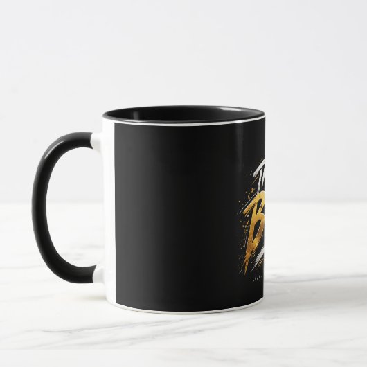The Boss Crown – Gold Luxury Power Mug 🔥 マグカップ (左)