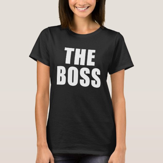The Boss I Am The Boss Tシャツ (正面)