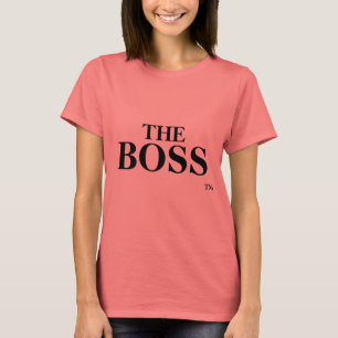 The Boss Trademark TM Trademark Women's T-shirt Tシャツ
