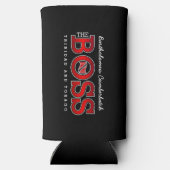 The Boss Trinidad & Tobago スリム缶クーラー (裏面)
