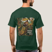 The Botanical Consumption: "Nature Always Wins"  Tシャツ (裏面)