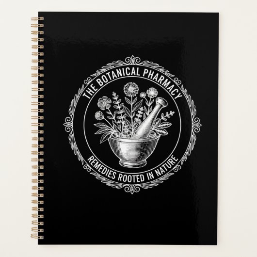 The Botanical Pharmacy Remedies Rooted in Nature プランナー手帳 (正面)