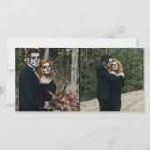 The Bottom of OurハートDark'結婚s Photo サンキューカード (裏面)