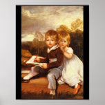 The Bowden Children',_Portraits ポスター<br><div class="desc">Welcome to our store. In our Great Works of Art Store,  we feature masterpieces made by the best artists in history--the masters themselves. 

This The Bowden Children', _Portraits
For more Great Works of Art,  visit our store at http://zazzle.com/GreatWorksofArt</div>