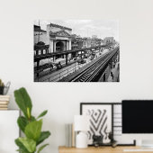 The Bowery, NYC, 1900 ポスター (ホームオフィス)