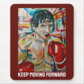 The Boxer Painting by Alfred Fox マウスパッド (正面)