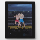 The Boxers Painting by Alfred Fox フォトプラーク (正面)