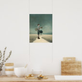 The Boy & His Key | Surreal Storybook ポスター (キッチン)