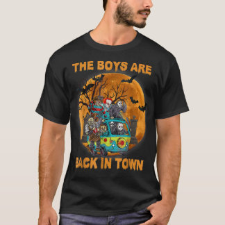 The Boys Are Back In Town Funny Halloween Tシャツ