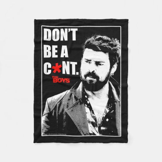 The Boys Butcher Don't Be A... Small フリースブランケット (正面)